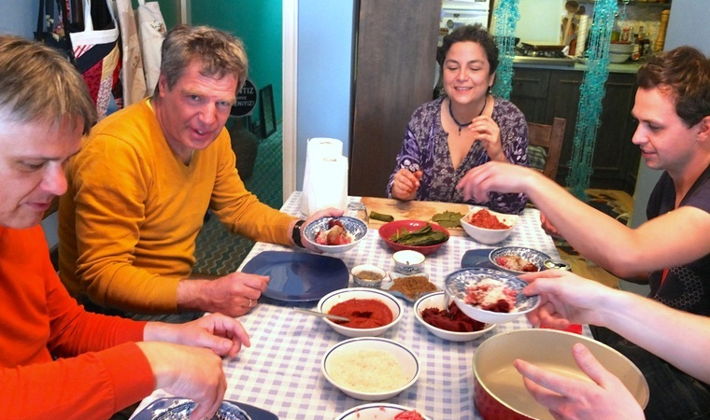 Istanbul market tour, cooking class, and lunch